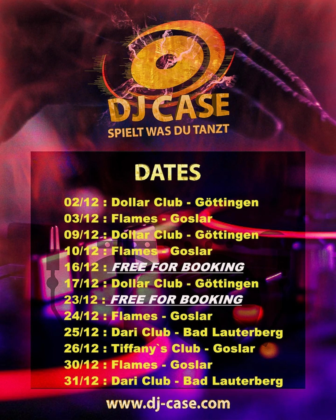Clubsdates